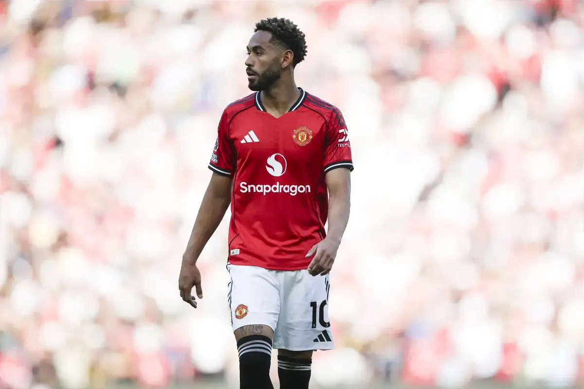 Penyerang Manchester United Matheus Cunha